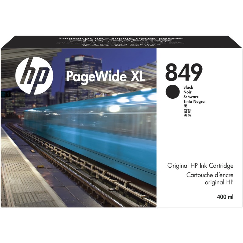 849 - 400 ml - Schwarz - Original - PageWide XL